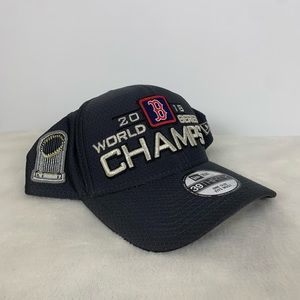 New Era 39THIRTY Boston Red Sox 2018 World Series Champs Flex Fit Hat Cap
